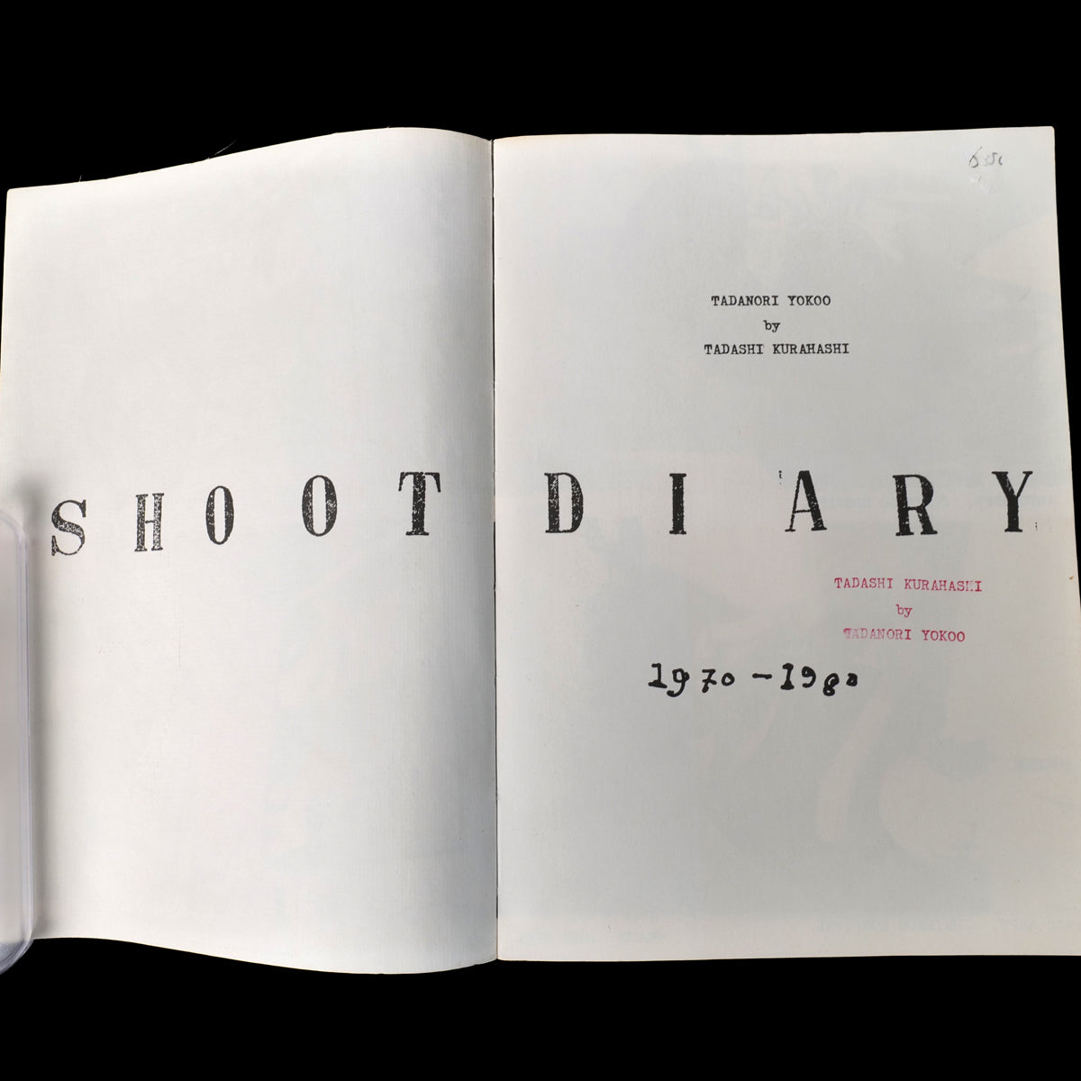 Tadanori Yokoo - SHOOT DIARY (1981)