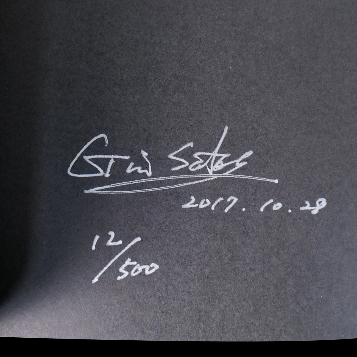 [SIGNED] ACTION PORTRAIT GIG Koenji Edition Jin Sato Ltd 500